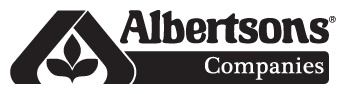 Albertsons black logo