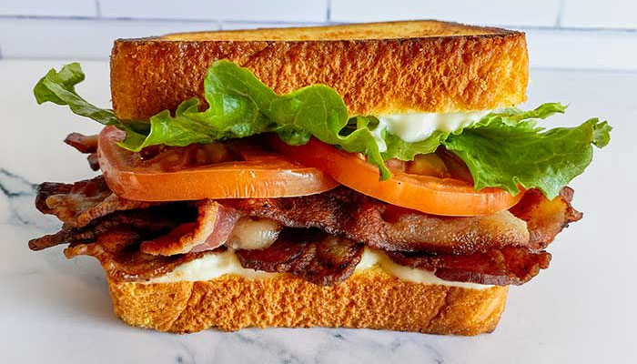 A BLT Sandwich from Fanci Freeze are a great lunch or dinner in Boise or Meridian Idaho.