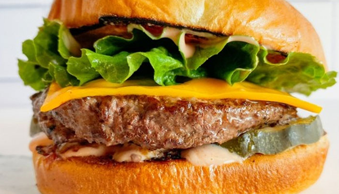 Fanci Freeze cheeseburger is always fresh with cheese, lettuce and fresh fixings in Boise and Merdian, Idaho.