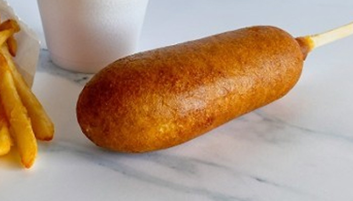 Try a corndog a deep fried delight from Fanci Freeze a great lunch or dinner in Boise or Meridian Idaho.