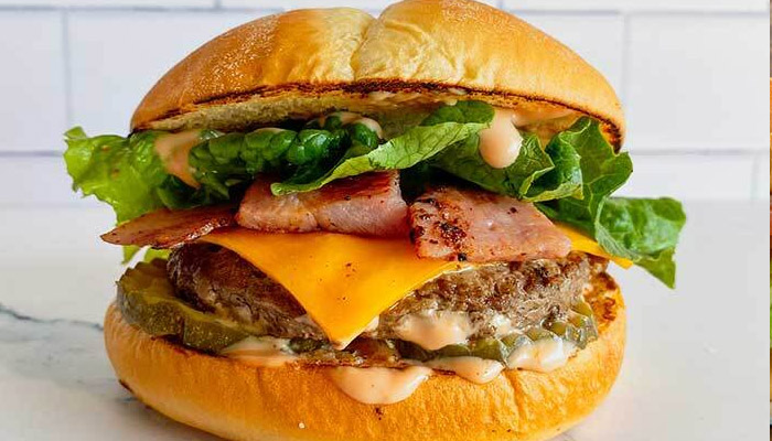 Try a single bacon cheeseburger from Fanci Freeze located in Boise and Meridian, Idaho.