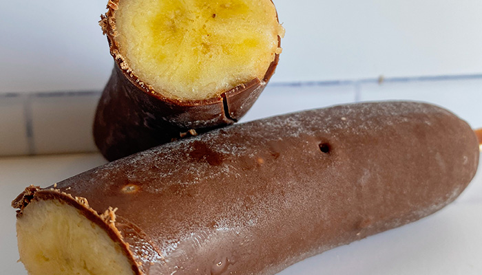 Chocolate covered bananas from Fanci Freez in Boise and Meridian Idaho.