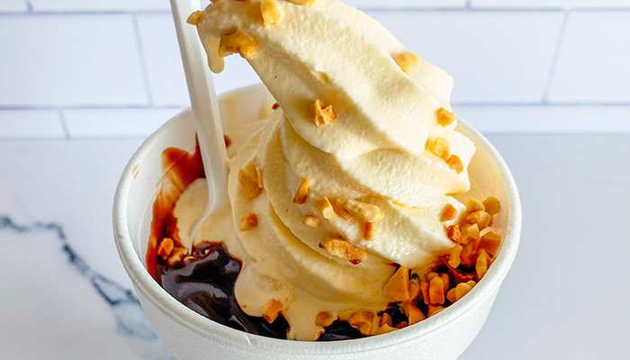 Endless sundae combinations from Fanci Freez in Boise and Meridian Idaho.