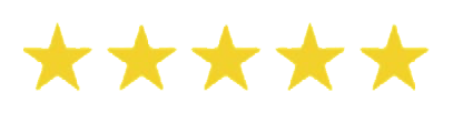 Five yellow stars rating for Fanci Freez Soft Serve Milkshakes.